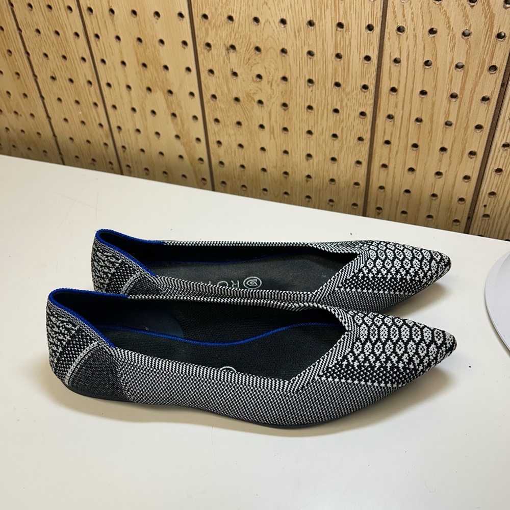 Rothy's Python Black and White Patterned Flats - image 3